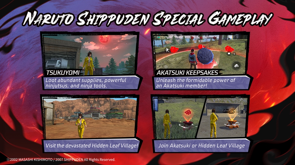 Free Fire x Naruto [Garena]